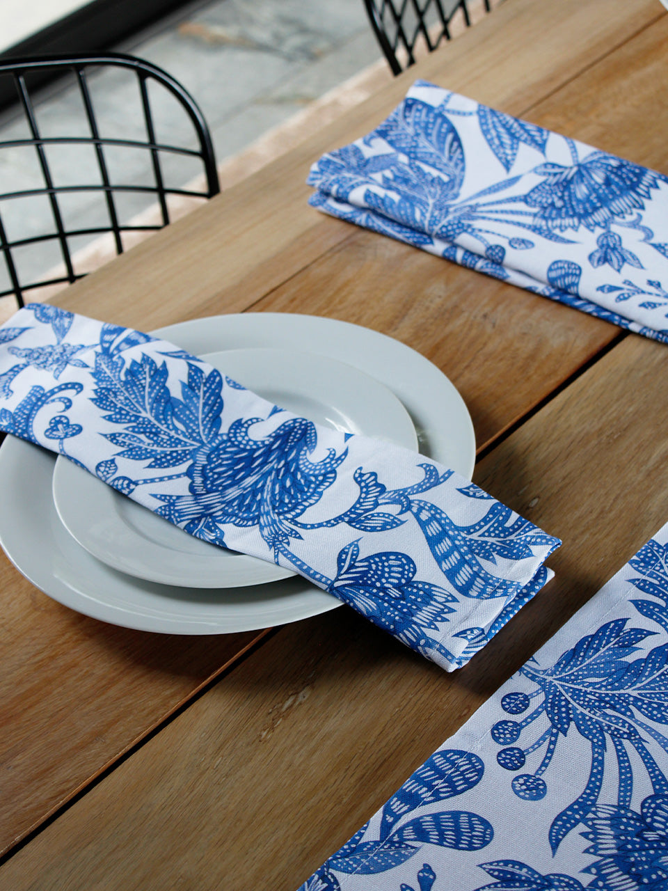 Batik Blue Napkin Set of 2