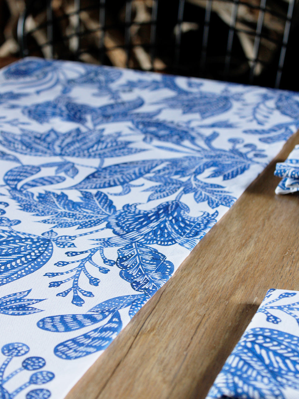 Batik Blue 6-8 Seater Runner