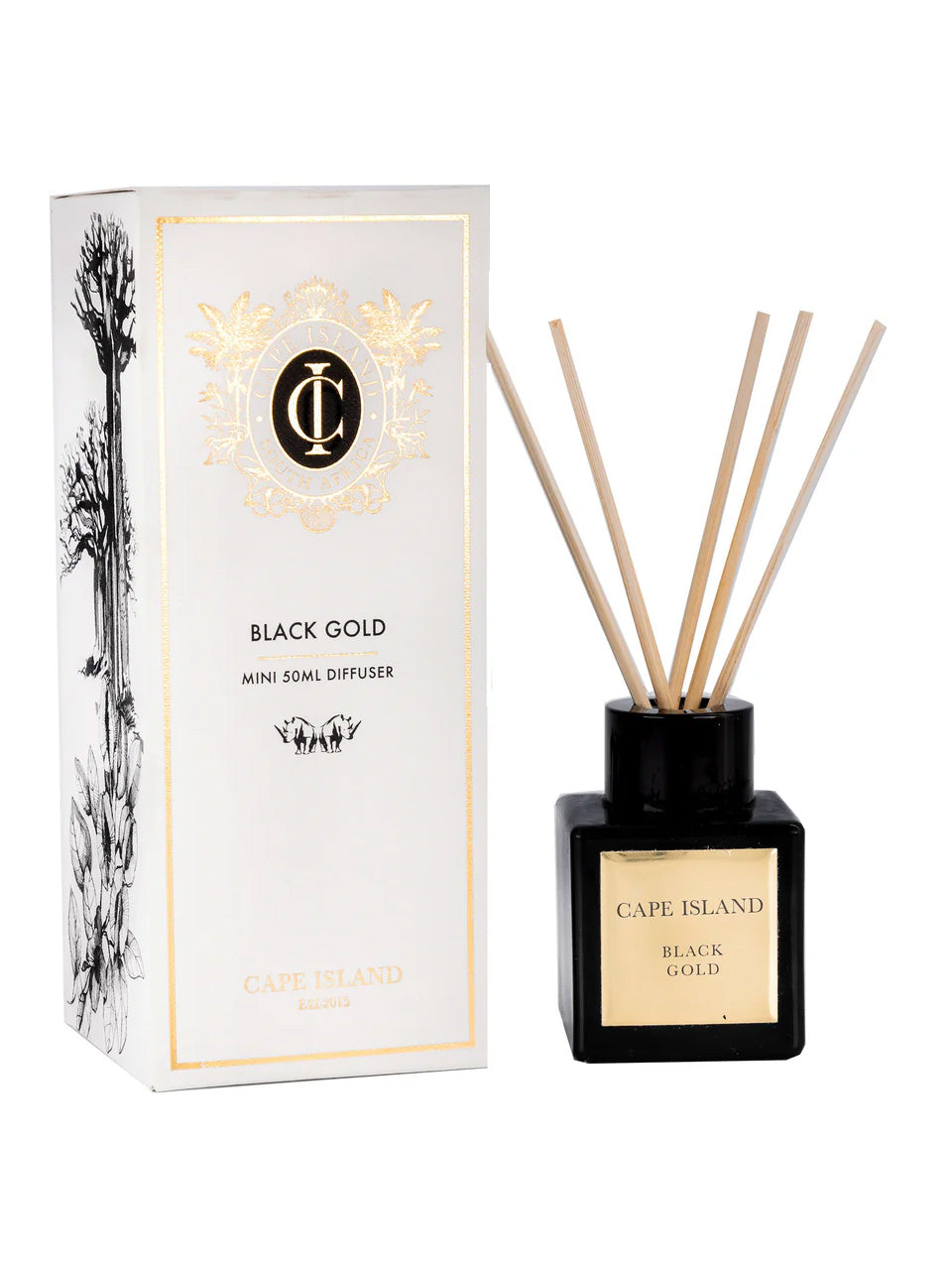 BLACK GOLD FRAGRANCE DIFFUSER 50ML