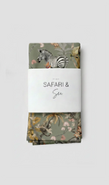 Mziki Mischief Green Napkin Set of 2