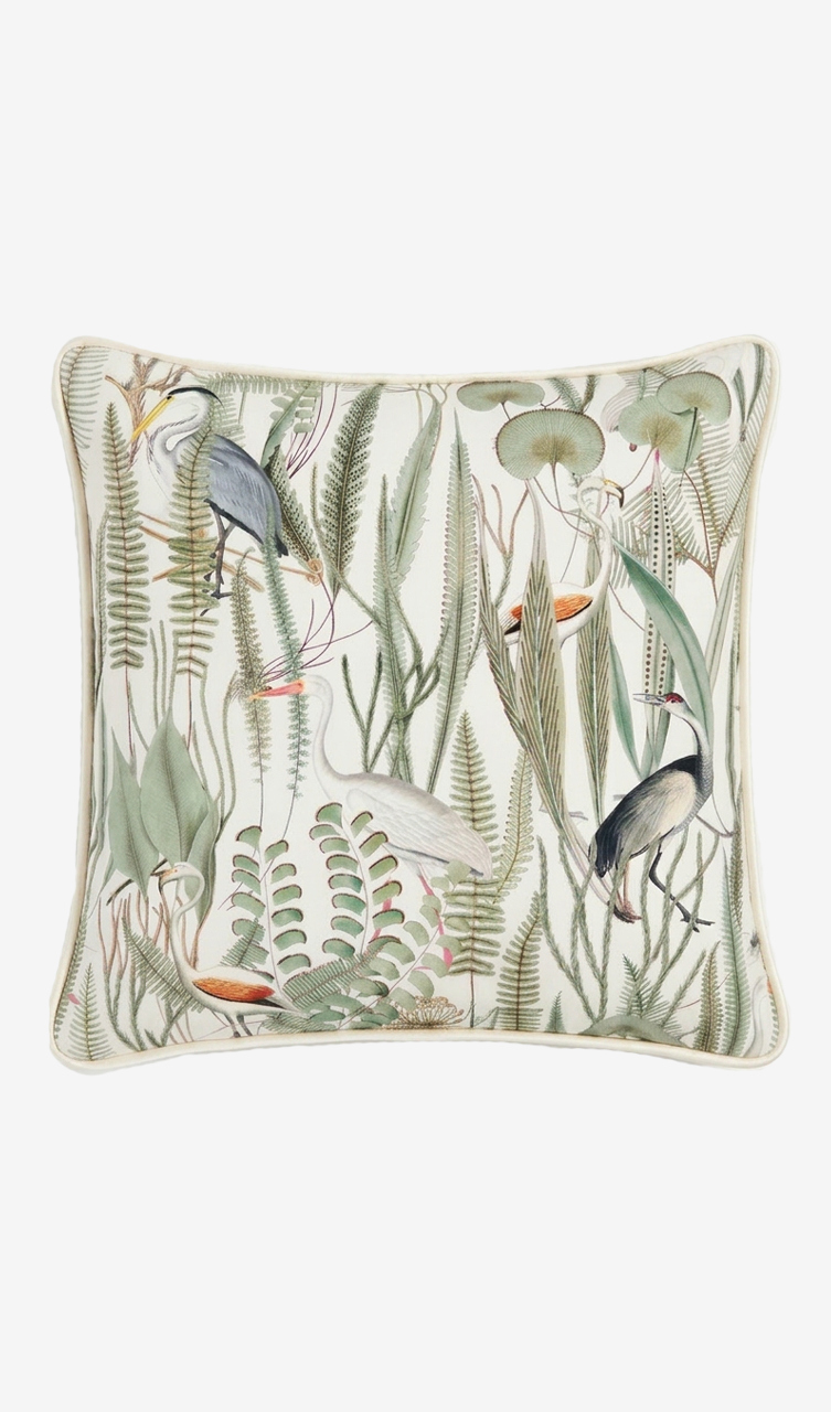 Equatorial Birds Cushion Cover