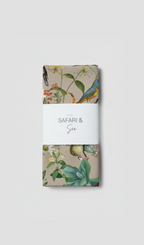 Makakatana Midnight Tea Towel Stone