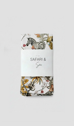 Mziki Mischief White Napkins Set of 2