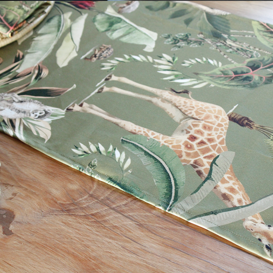 Wild Botanical Table Runner