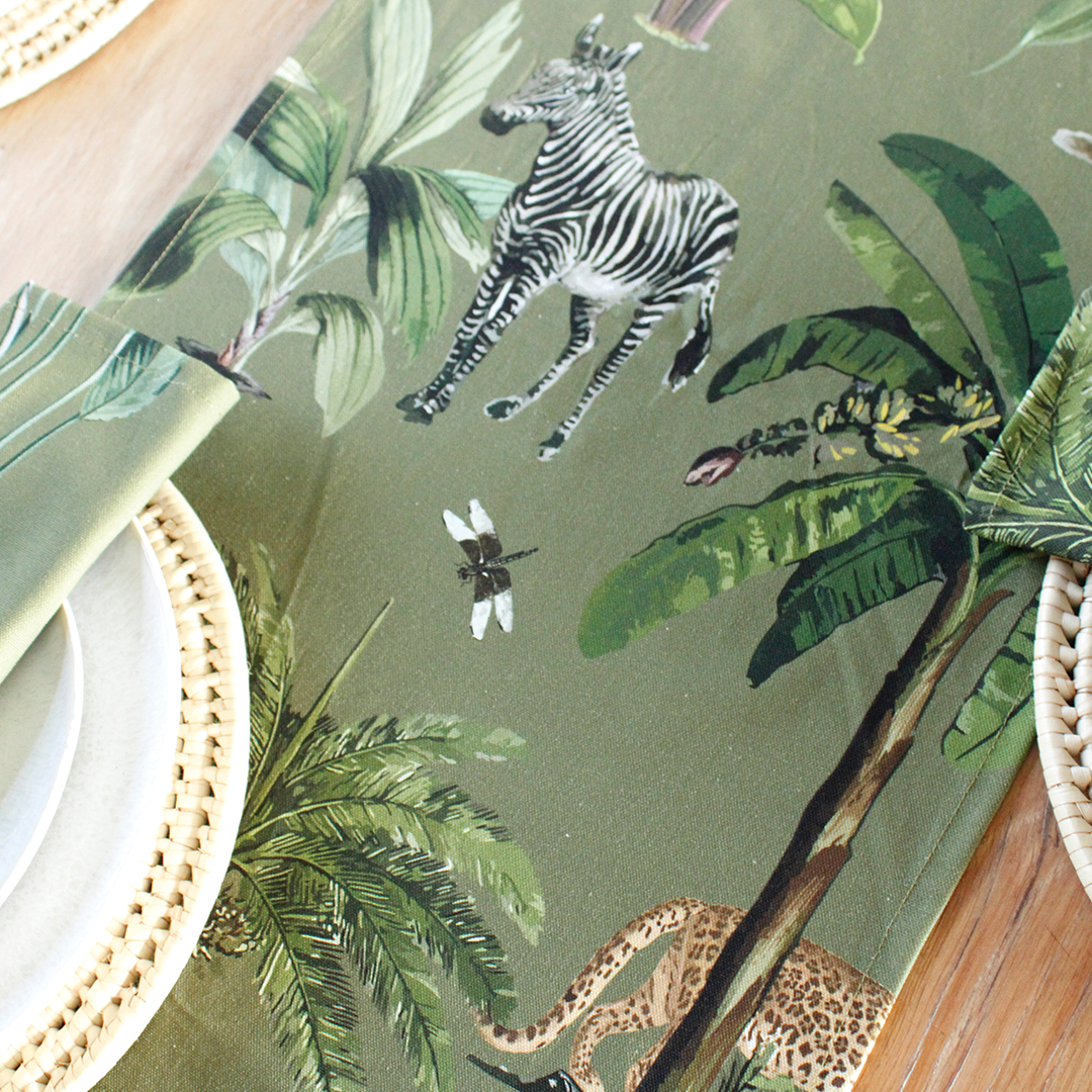 On Safari Table Runner